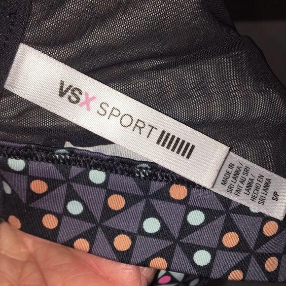 VSX Sport Geometric print Multicolored Sport Bra - Picture 3 of 3